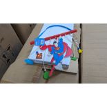 72 off DC Comics Superman hanging wall art items - 2 cartons