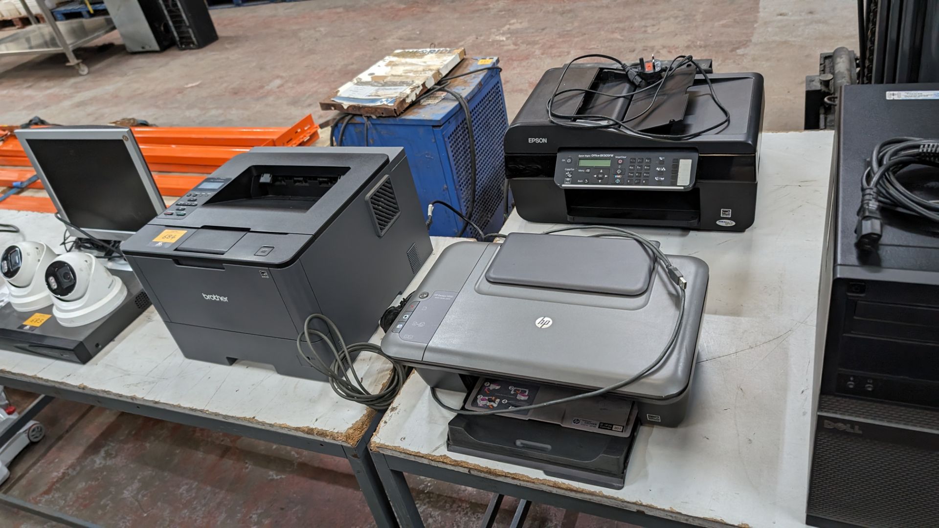 3 off assorted printers by Brother, HP and Epson - Image 5 of 6