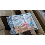Box of Catch cat toys - assorted colours