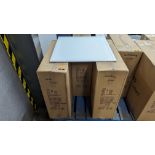 24 off 595mm x 595mm 4000k 45w LED lighting panel, each including driver. This lot comprises 3 cart