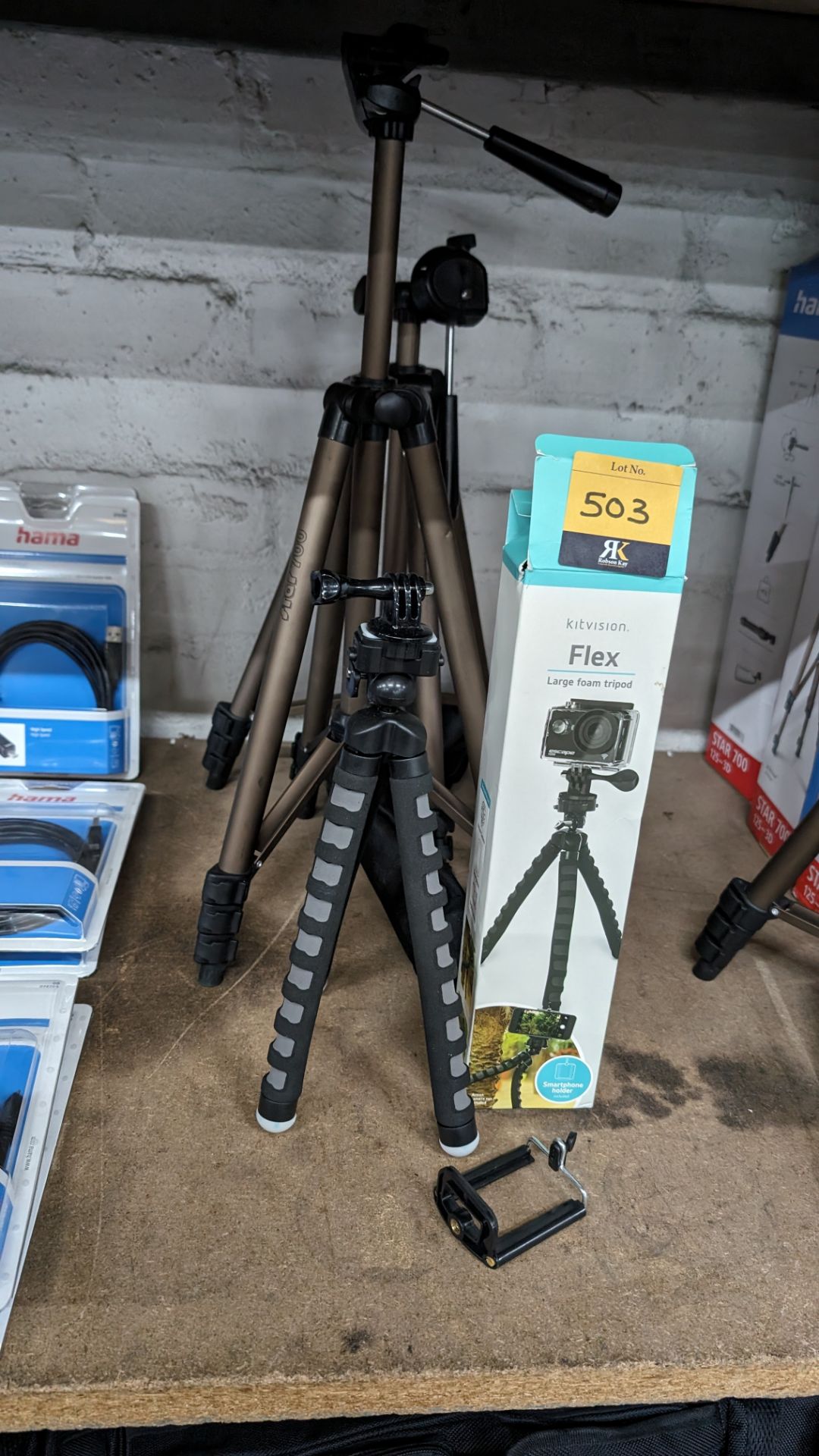 3 off assorted tripods - Image 2 of 6