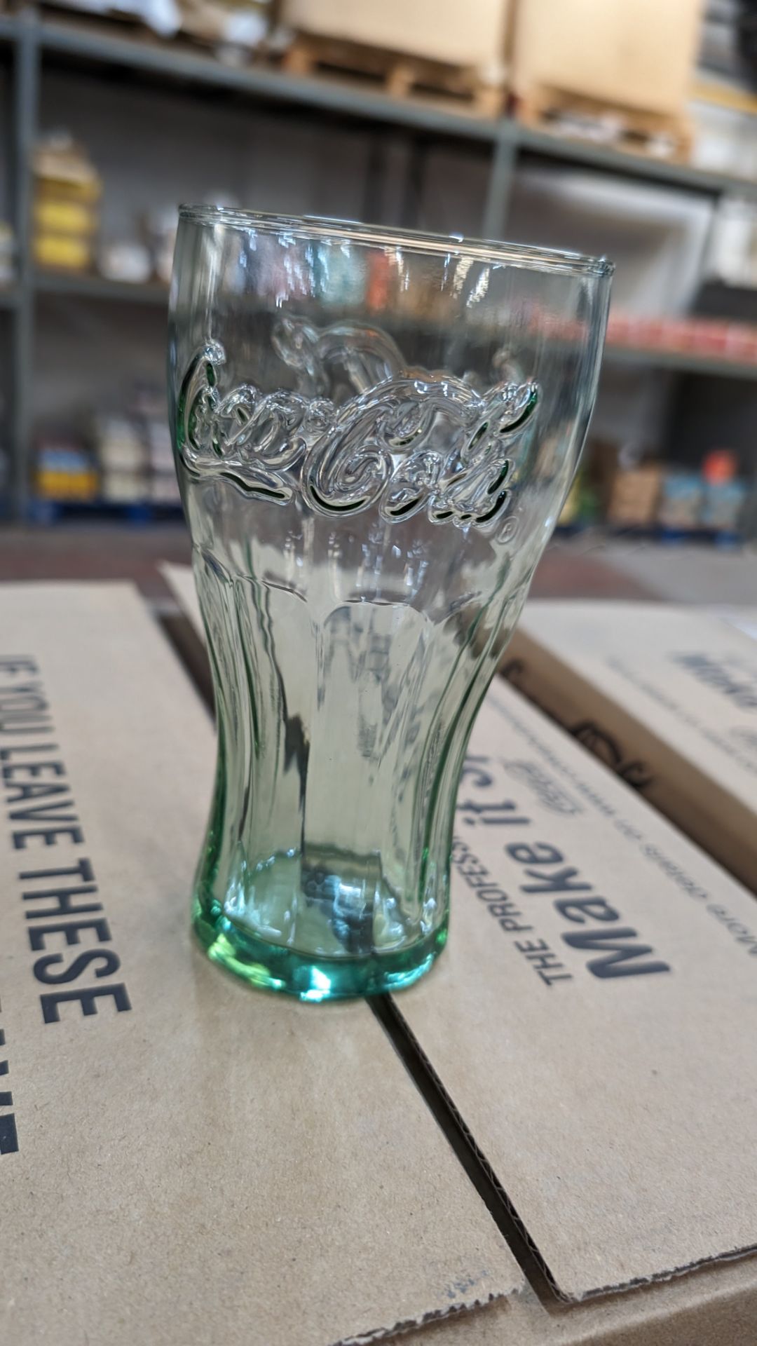 48 off Coca Cola 16oz Genuine Georgia Green glasses - 2 cartons - Image 3 of 4