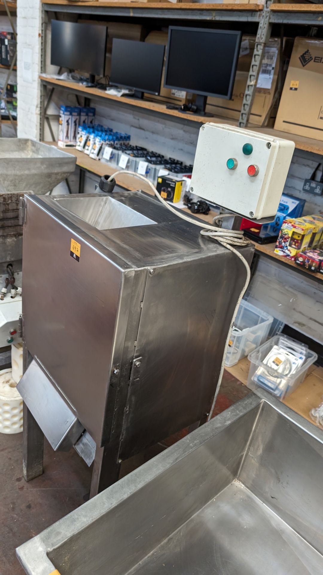 Curd cutting machine, 3-phase. Understood to be purchased in 2018. - Image 8 of 10