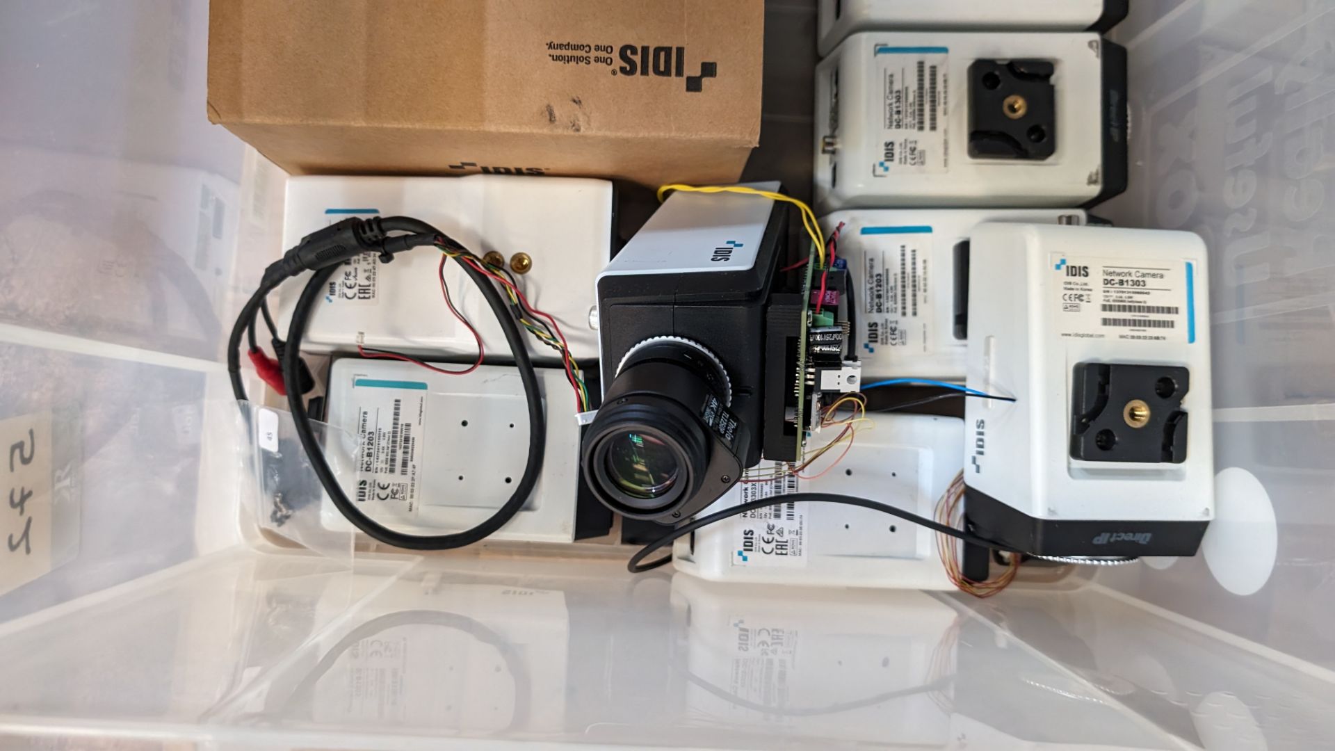The contents of a crate of CCTV cameras and similar - Image 5 of 6