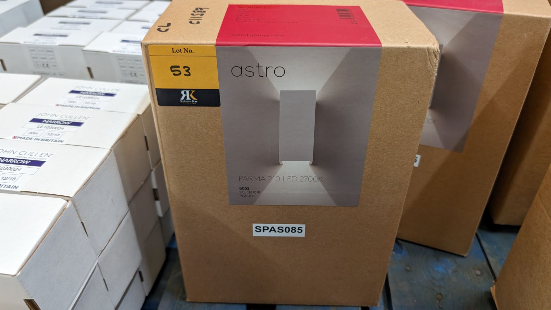 2 off Astro Parma 210 LED 2700k wall lamps - Bild 3 aus 6