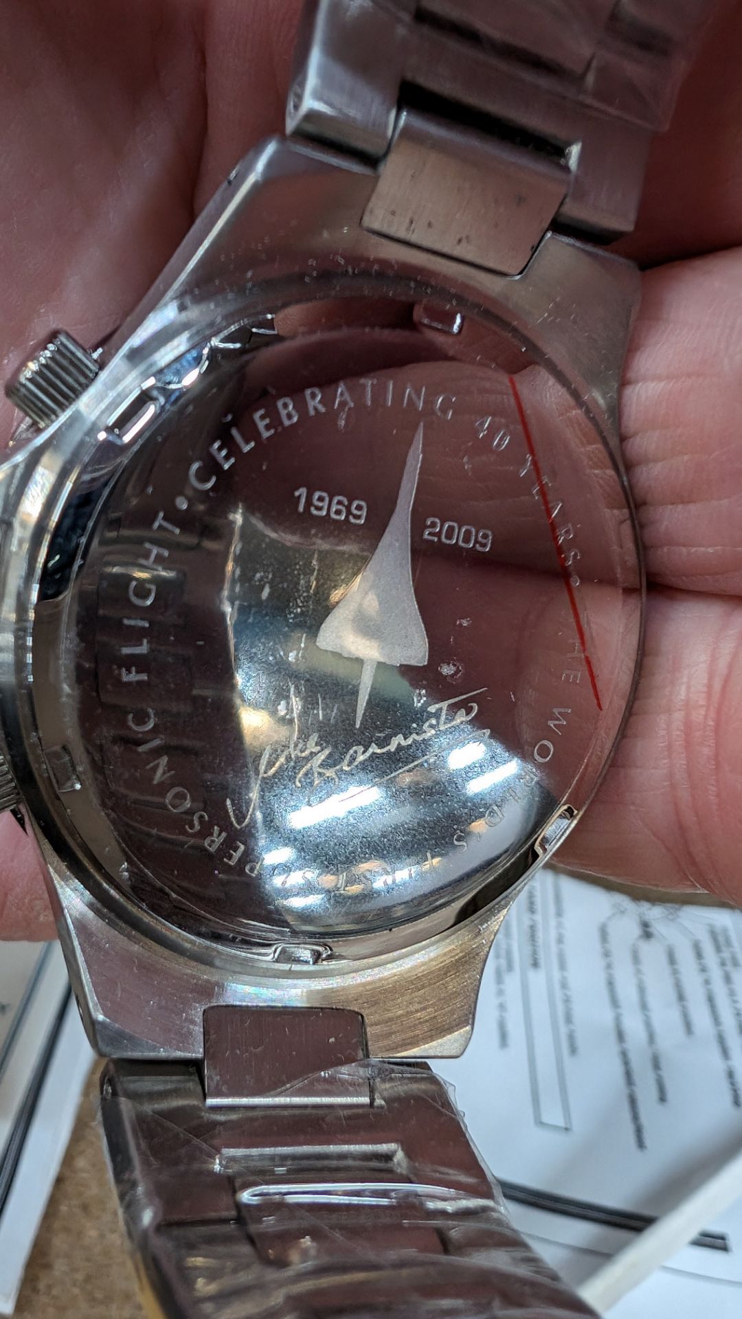 40th anniversary supersonic flight chronograph watch - Bild 10 aus 11
