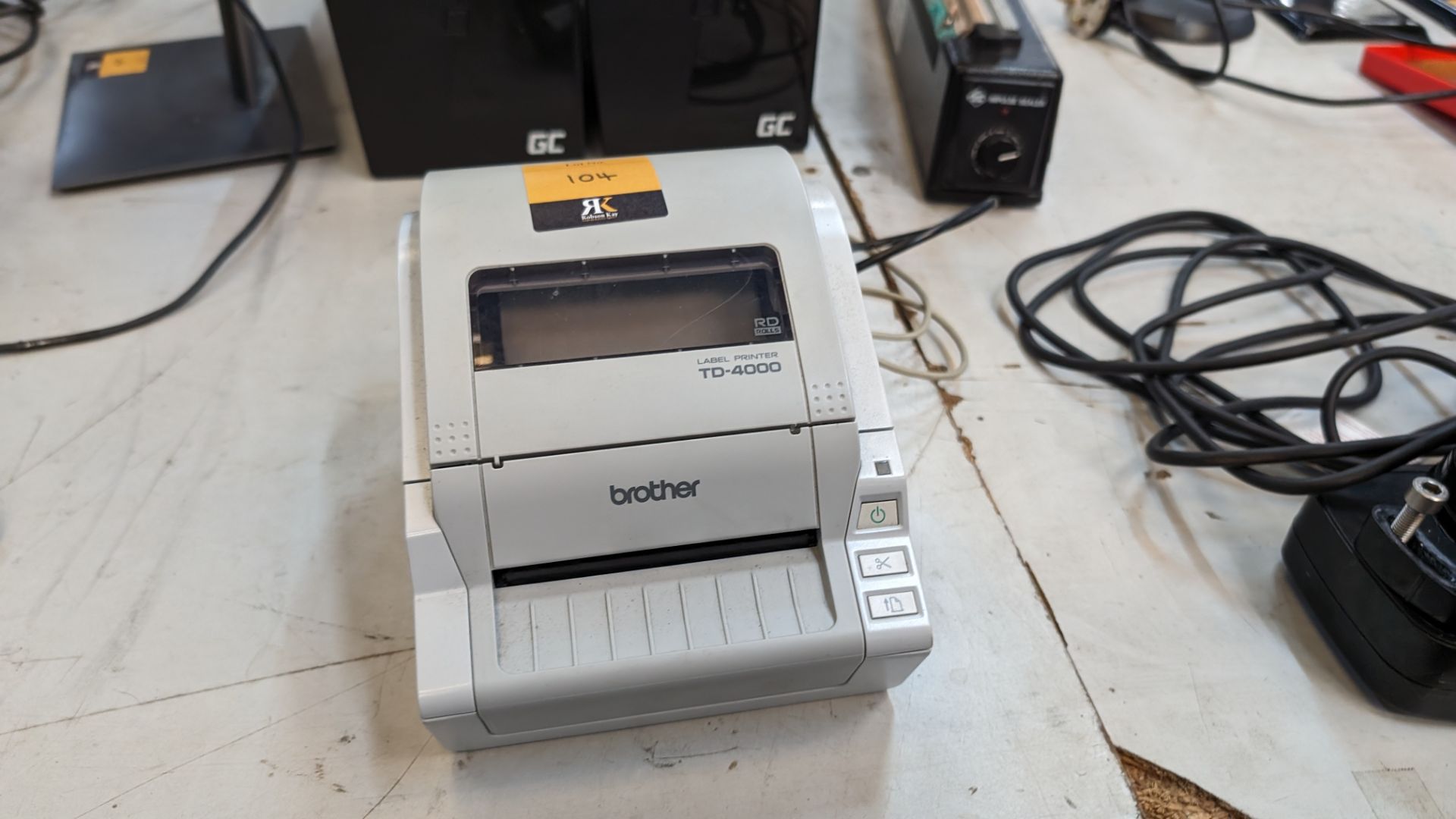 Brother label printer model TD-4000 - Image 2 of 8
