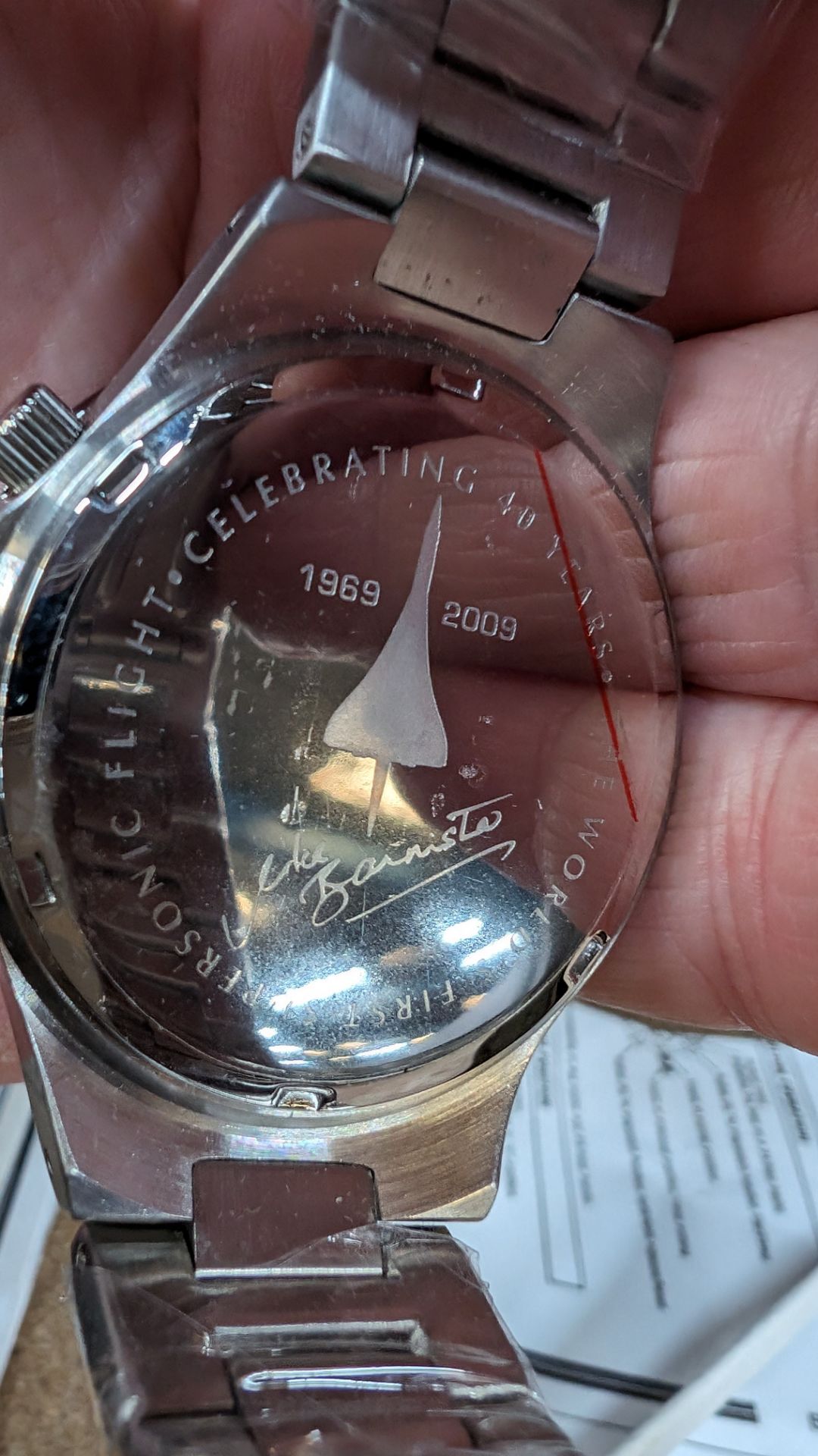 40th anniversary supersonic flight chronograph watch - Bild 9 aus 11