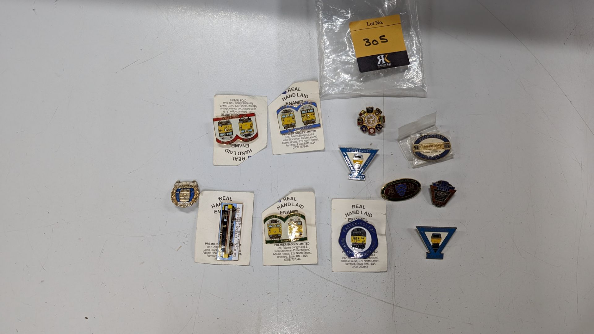 Quantity of railway related badges - Image 7 of 7