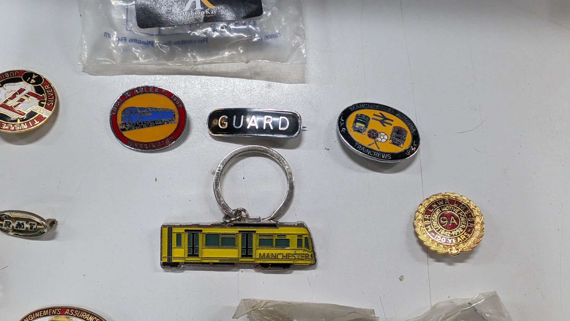 Quantity of railway related badges - Image 6 of 9