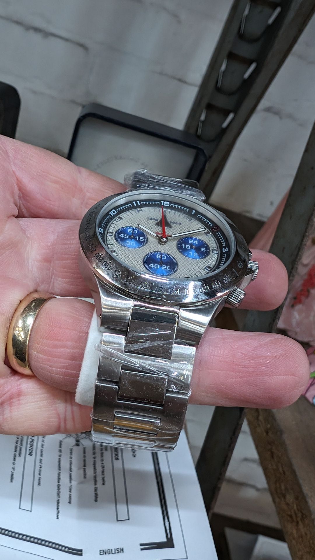 40th anniversary supersonic flight chronograph watch - Bild 7 aus 11