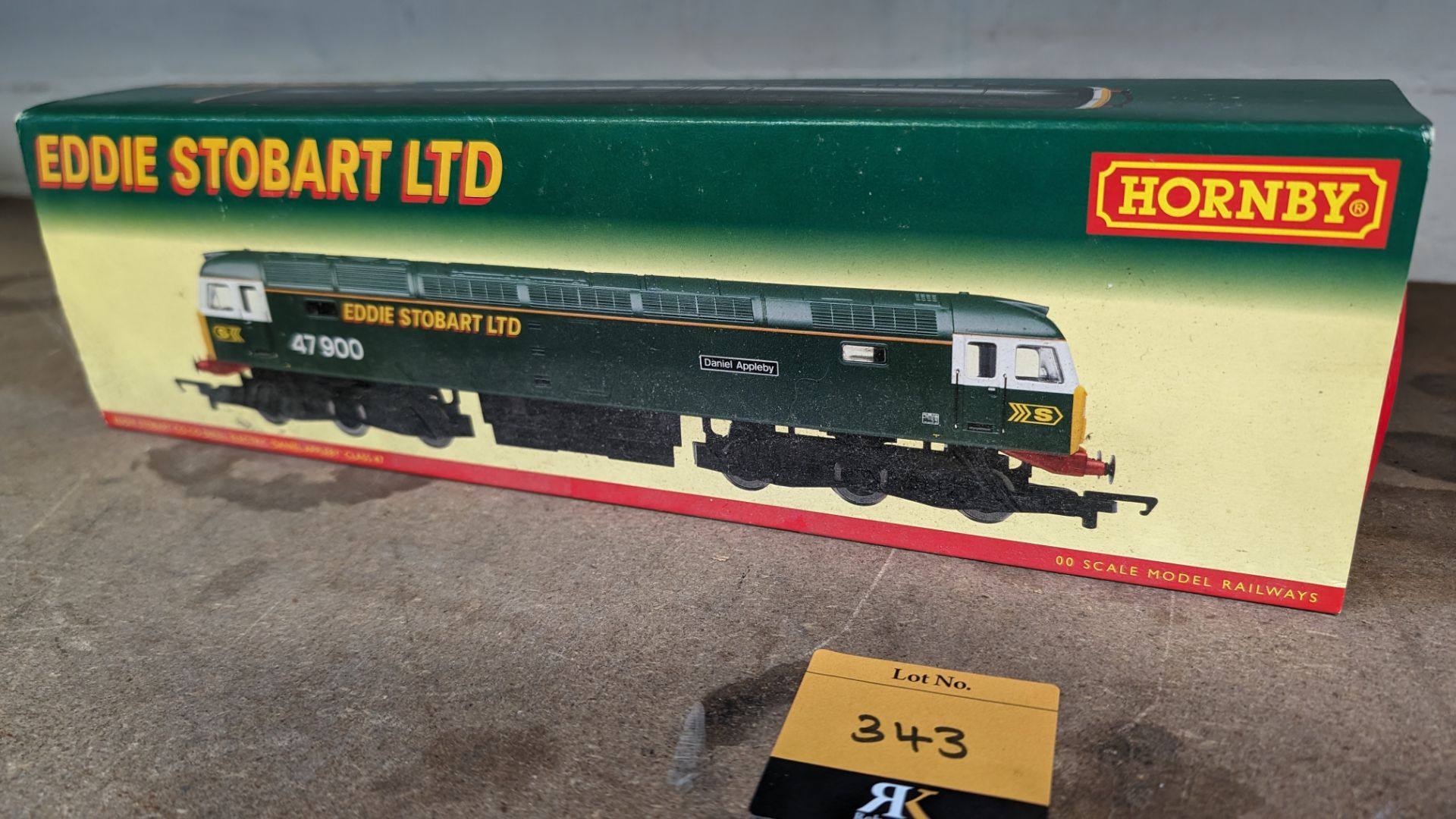 Hornby 00 scale model train 47 900, Eddie Stobart co-co diesel electric "Daniel Appleby" Class 47 - Image 3 of 7