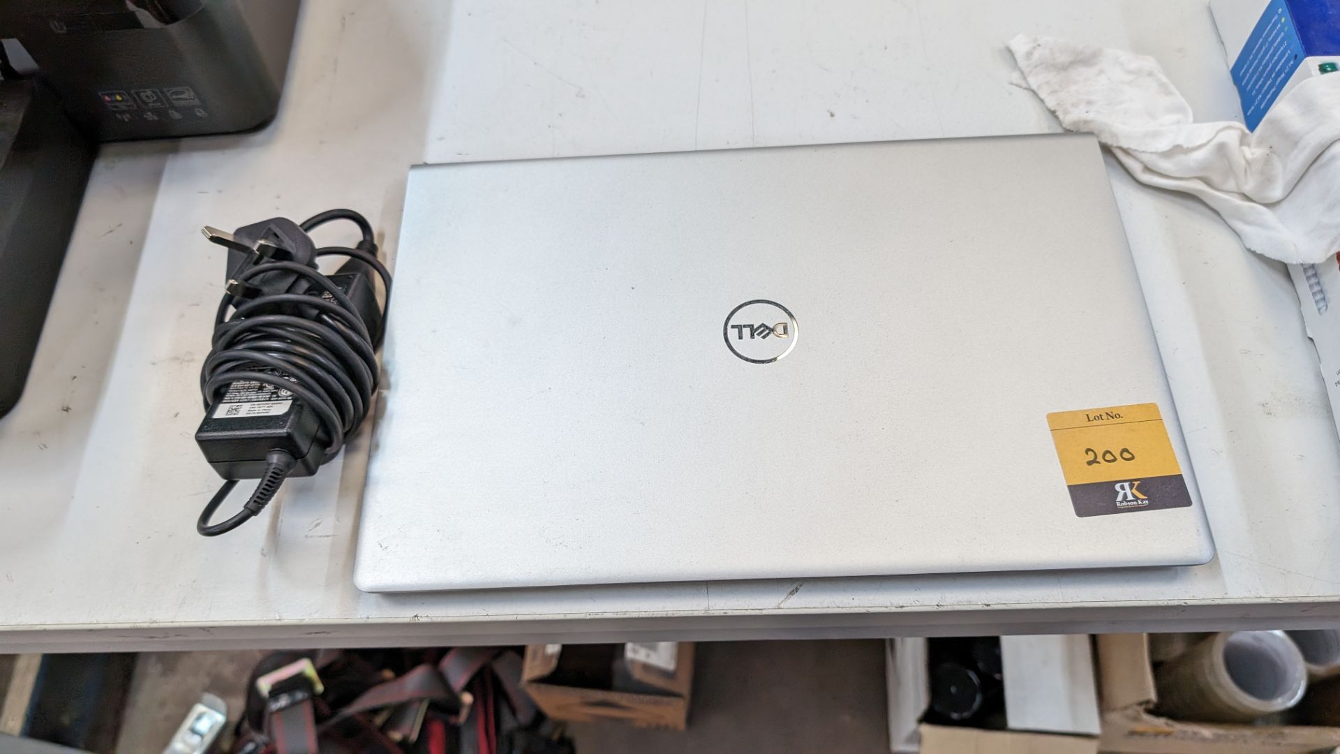 Dell laptop with power supply - Image 8 of 10