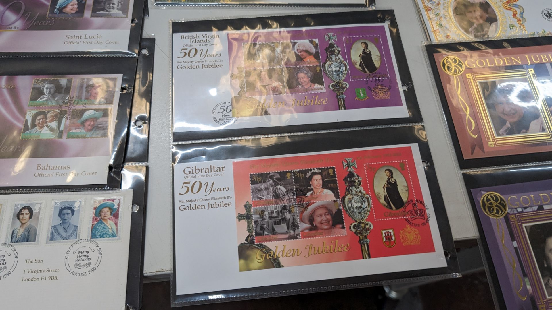 Stamp/first day cover album comprising approximately 73 assorted royal first day cover sets & simila - Image 39 of 43