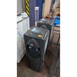 2 off floor standing water coolers, for connection to the water mains supply