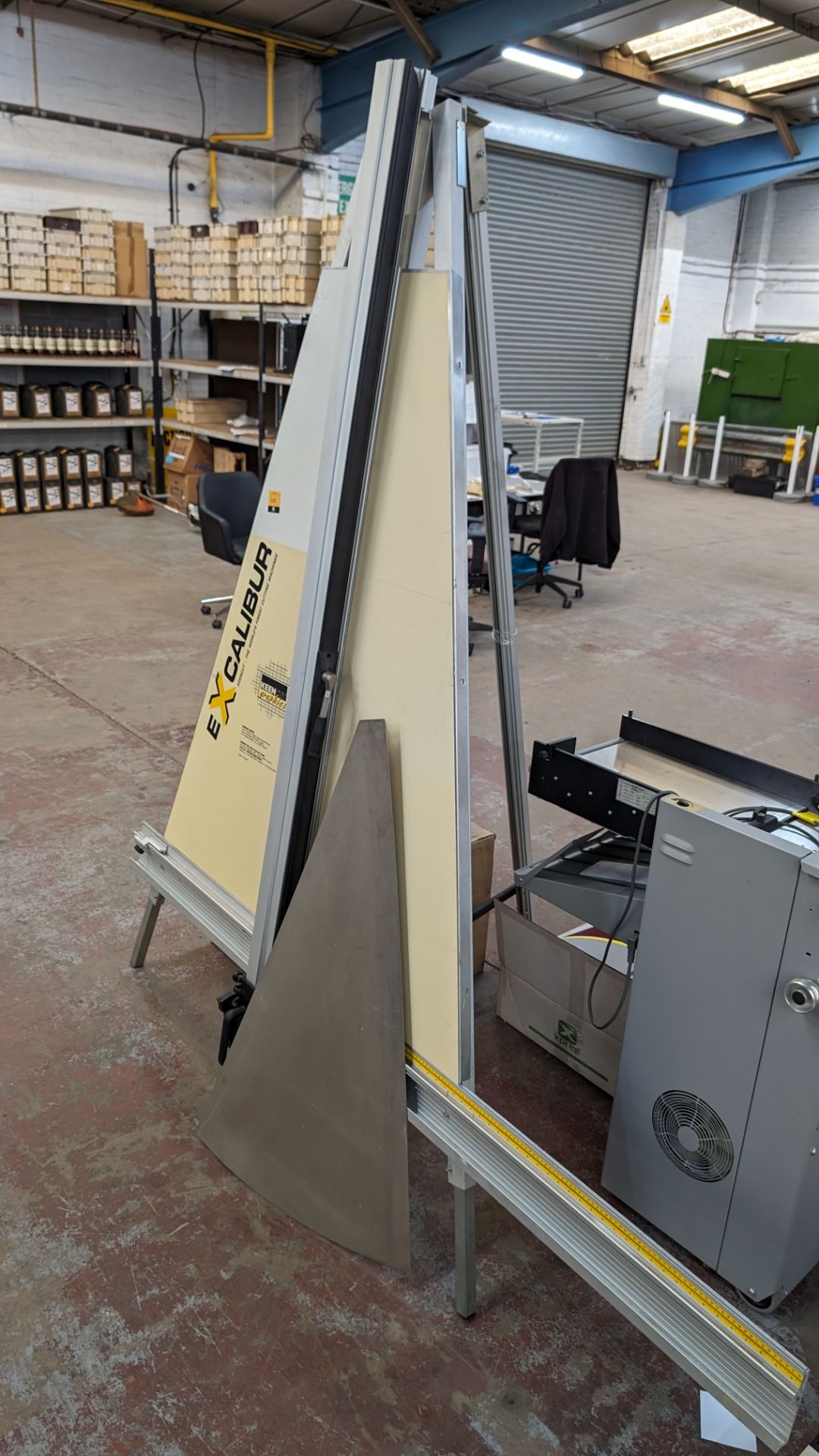Keencut Graphics Excalibur A frame cutter. Height approximately 2330mm, max width including measuri - Image 10 of 13