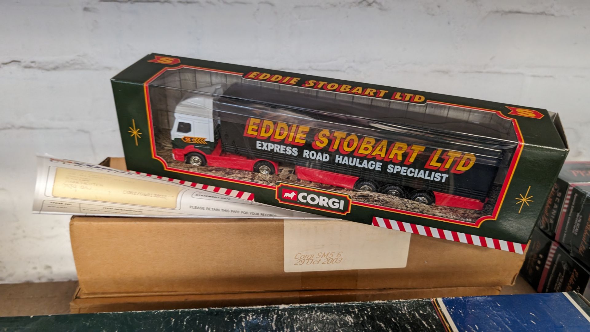 4 off assorted Eddie Stobart model trucks including limited edition - Image 6 of 12