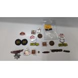 Quantity of railway related badges