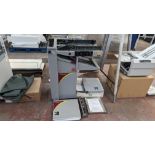 Morgana Major folding machine with creaser, including box of additional items & paperwork located to