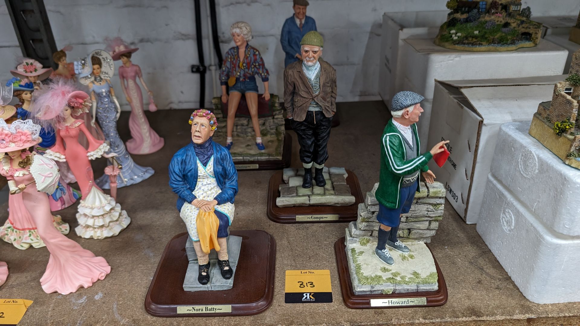 5 off Danbury Mint Last of the Summer Wine figurines - Image 2 of 12