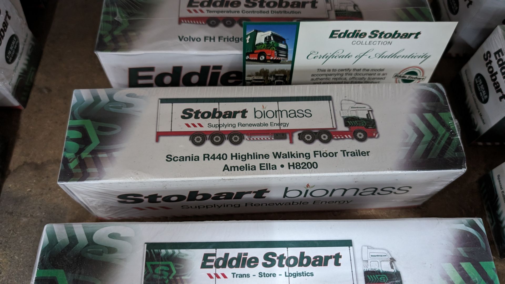 10 assorted Eddie Stobart Atlas Editions model trucks - Bild 5 aus 13
