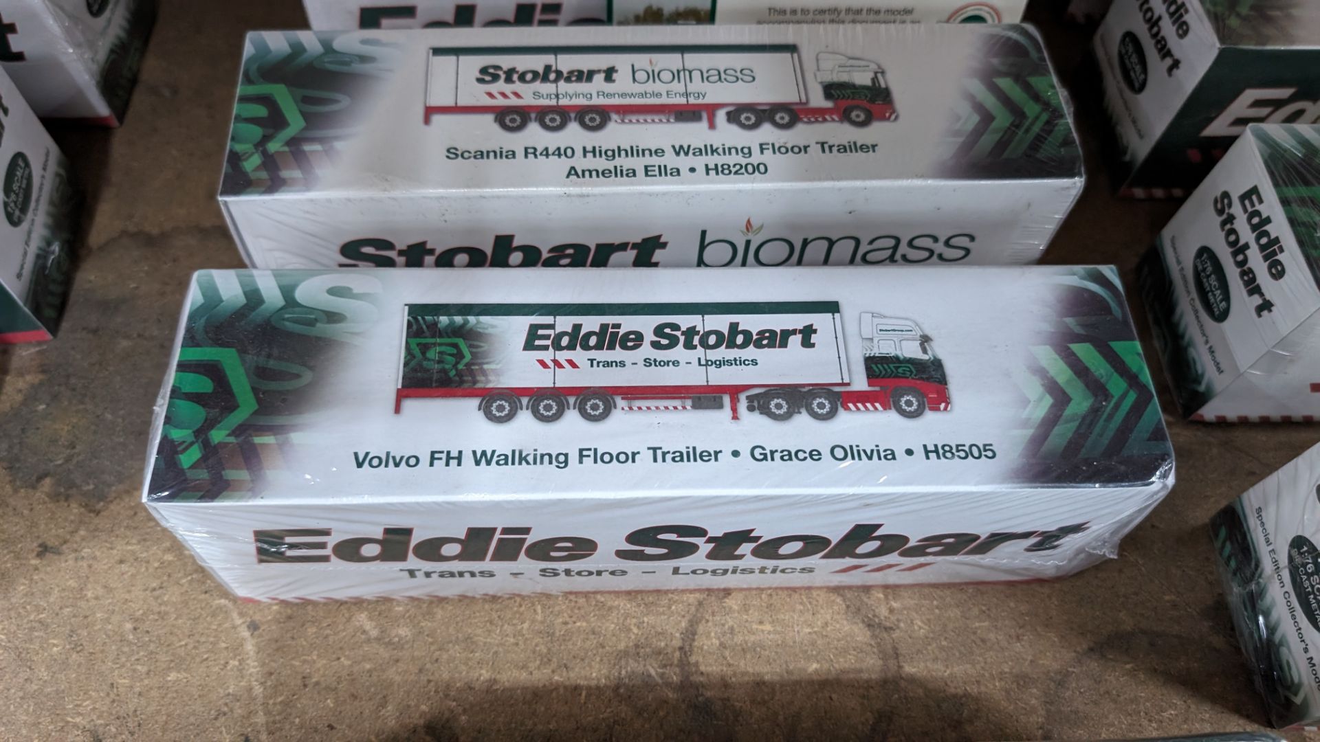 10 assorted Eddie Stobart Atlas Editions model trucks - Image 4 of 13