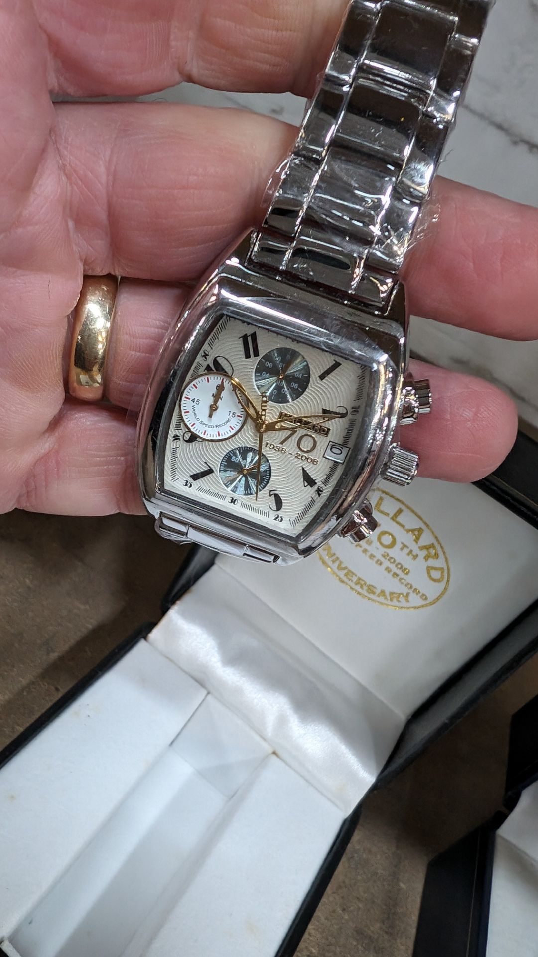 Mallard 70th anniversary chronograph wristwatch - Image 7 of 9