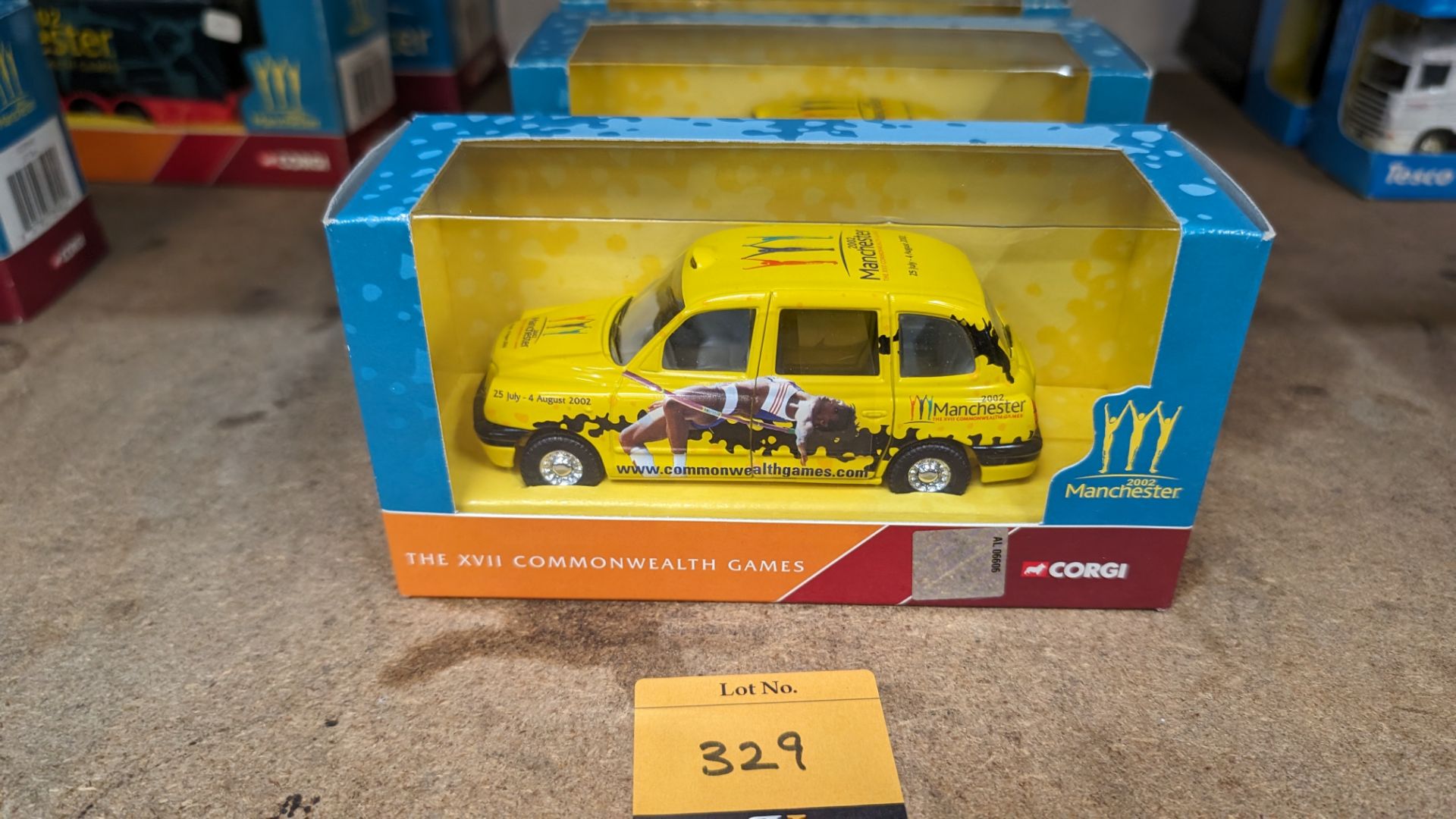 5 off Corgi 2002 Commonwealth Games model taxis - Image 3 of 8