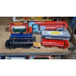 5 assorted tanker & other replica vehicles