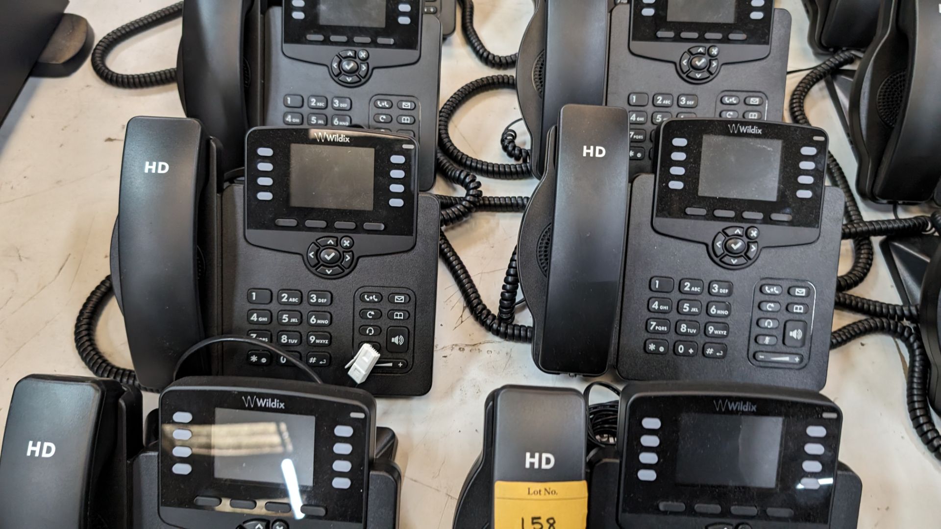 10 off Wildix WorkForce telephone handsets model V.2021 - Image 5 of 9