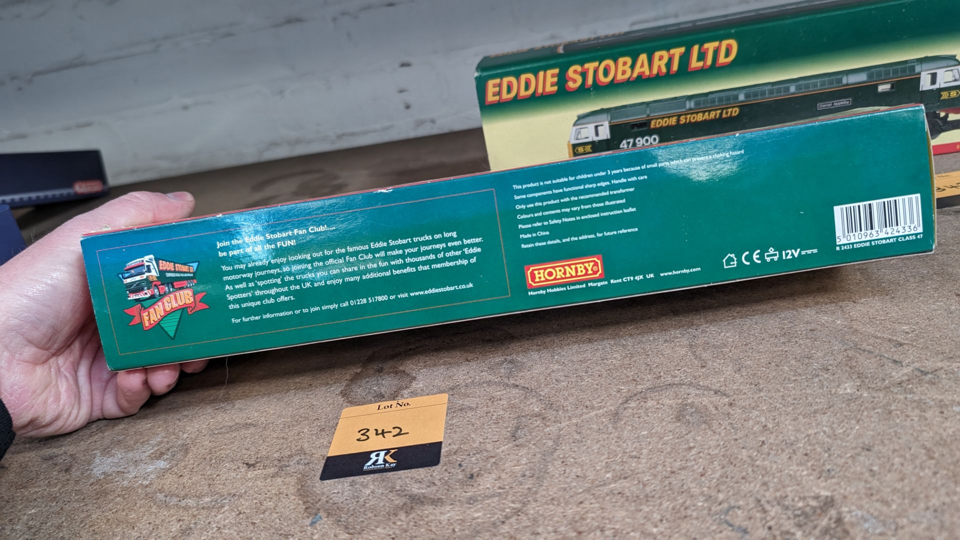 Hornby 00 scale model train 47 900, Eddie Stobart co-co diesel electric "Daniel Appleby" Class 47 - Image 7 of 7