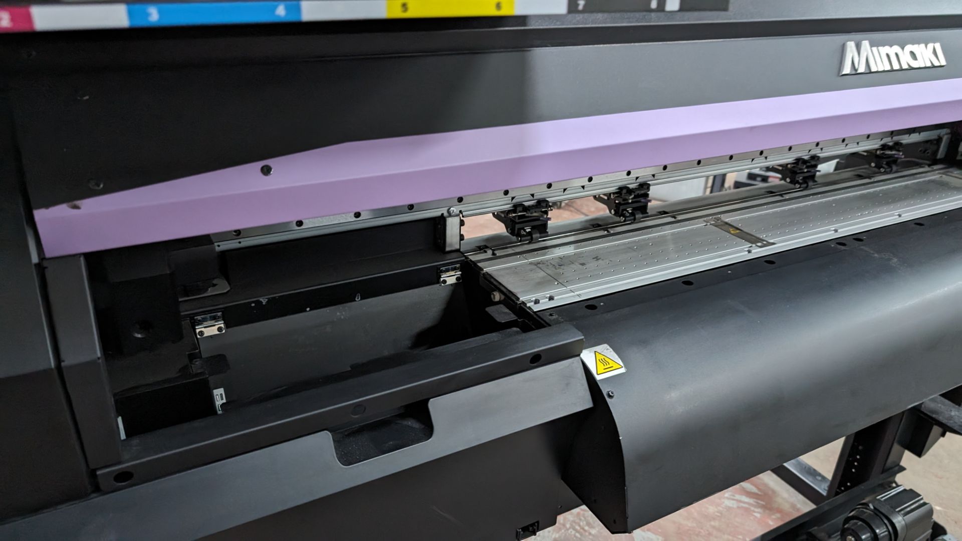 Mimaki CJV150-75 wide format printer including quantity of software as pictured, 800mm max print wid - Image 13 of 21