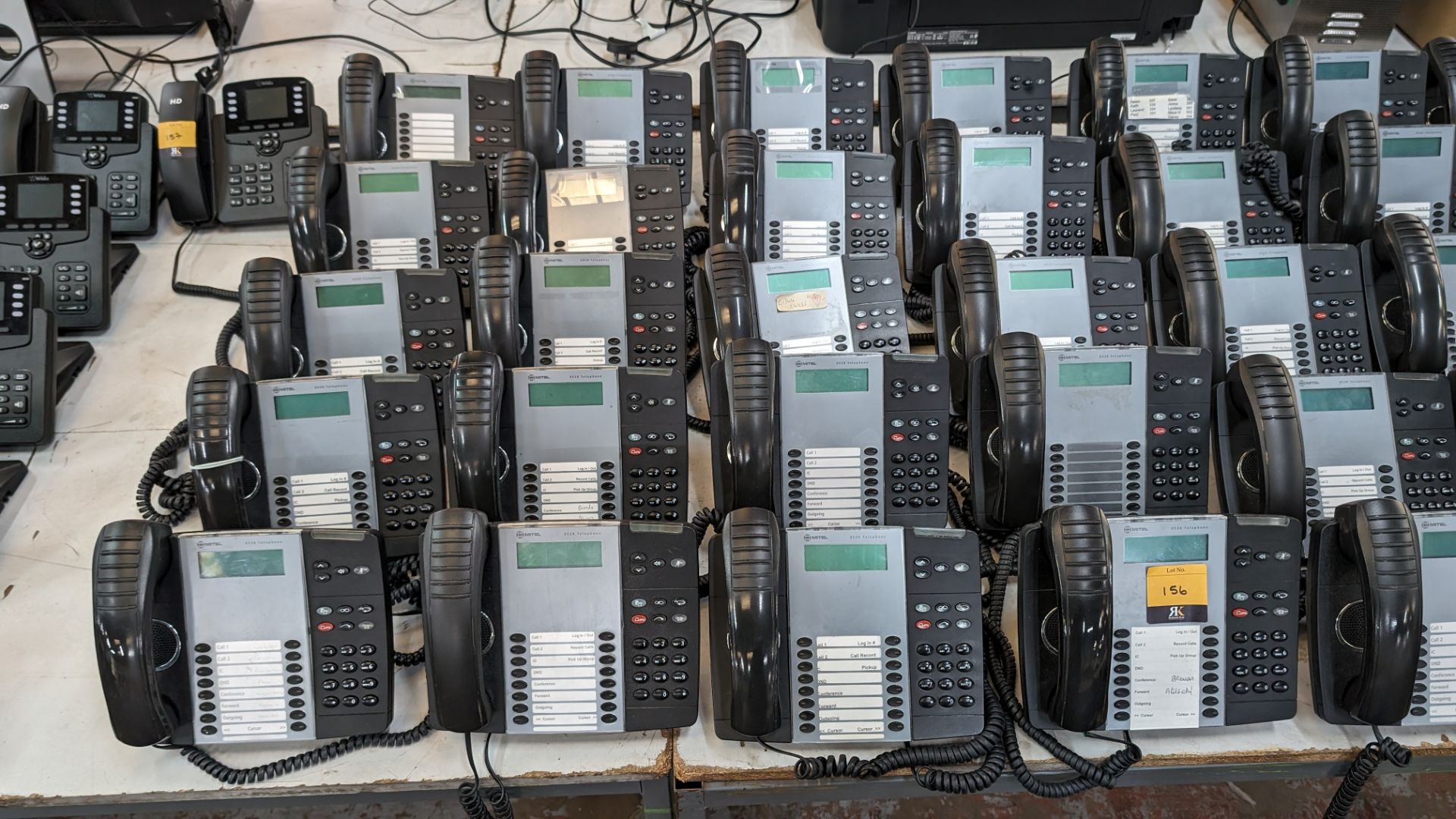 20 off Mitel model 8528 telephone handsets - Image 3 of 13