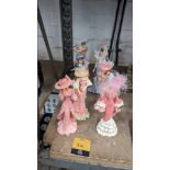 9 figurines by Timeless Reflection from the Thomas Kinkade Crystals of Elegance & Inspirations of Ho