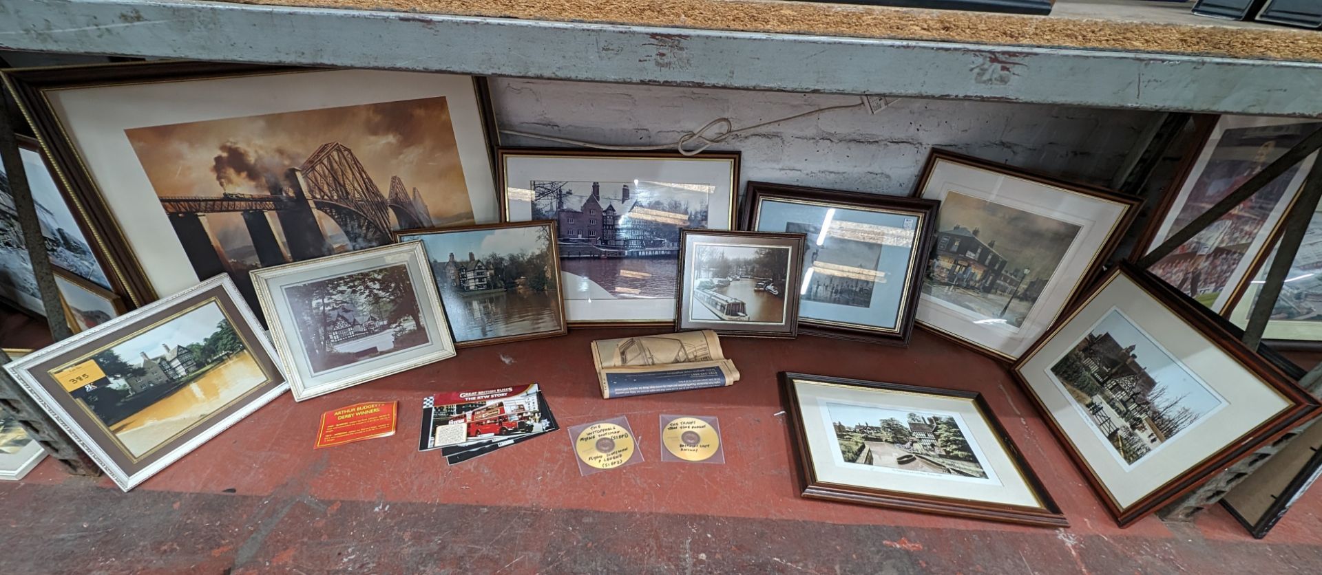 The contents of a bay of scenic photographs & other items - 10 framed items plus quantity of assorte - Image 2 of 12