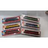 6 off Lima 00 assorted model trains