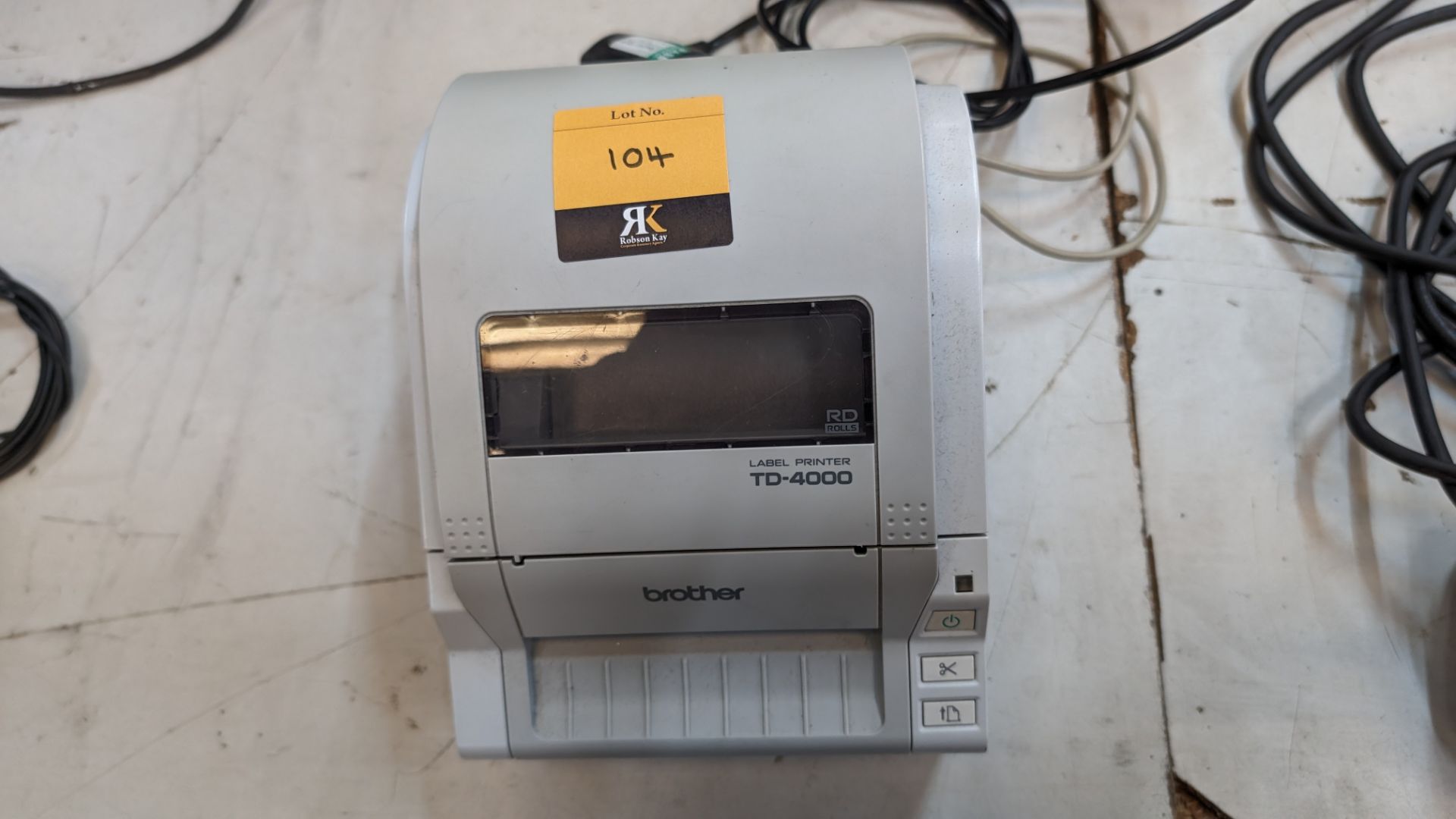 Brother label printer model TD-4000 - Image 4 of 8