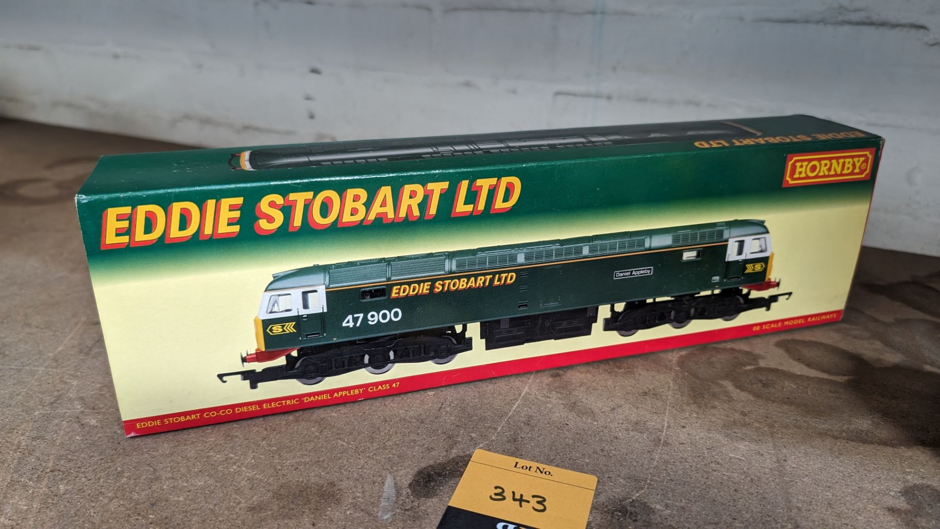Hornby 00 scale model train 47 900, Eddie Stobart co-co diesel electric "Daniel Appleby" Class 47 - Image 6 of 7