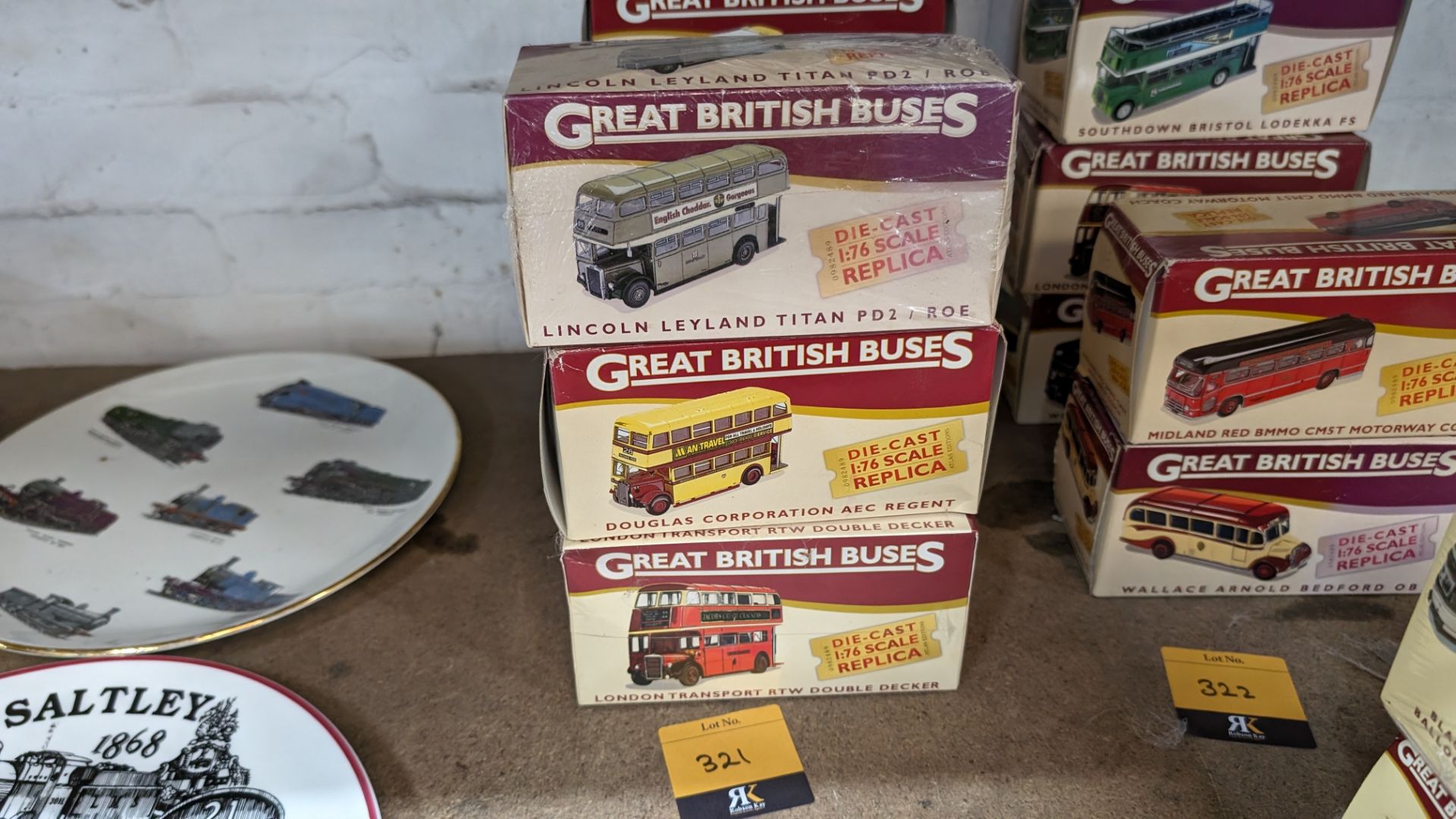 6 assorted Great British Buses die-cast replica buses, 1:76 scale - Image 6 of 11