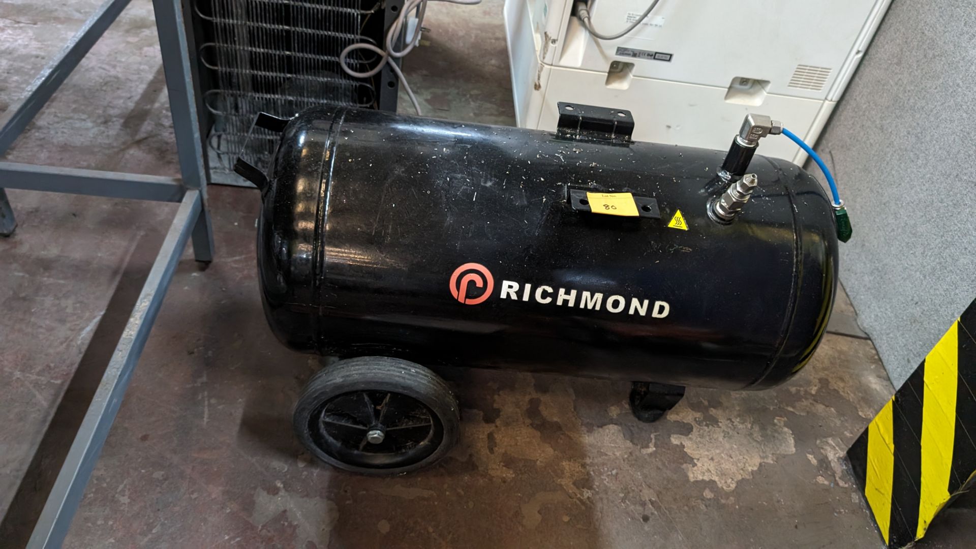 Richmond mobile welded air receiver