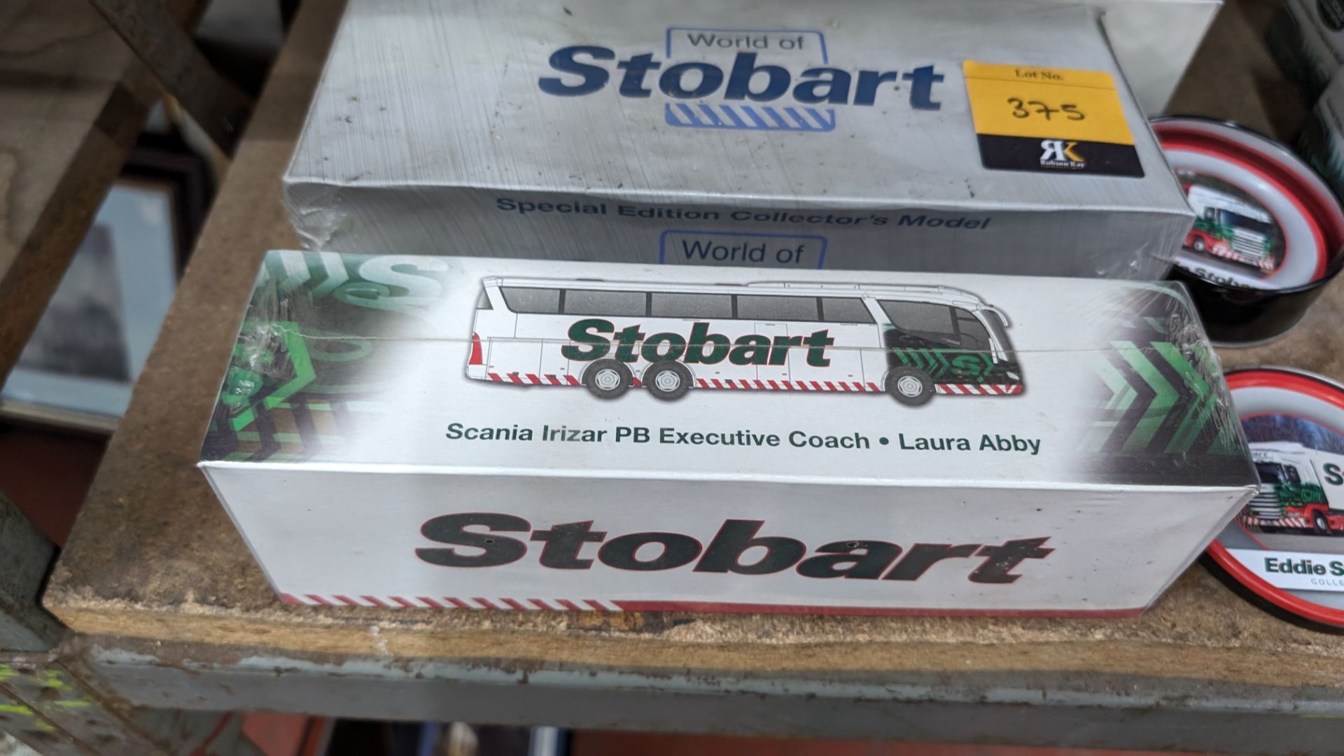 Mixed Eddie Stobart lot comprising 12 assorted model vehicles plus tin of coasters - Image 4 of 15