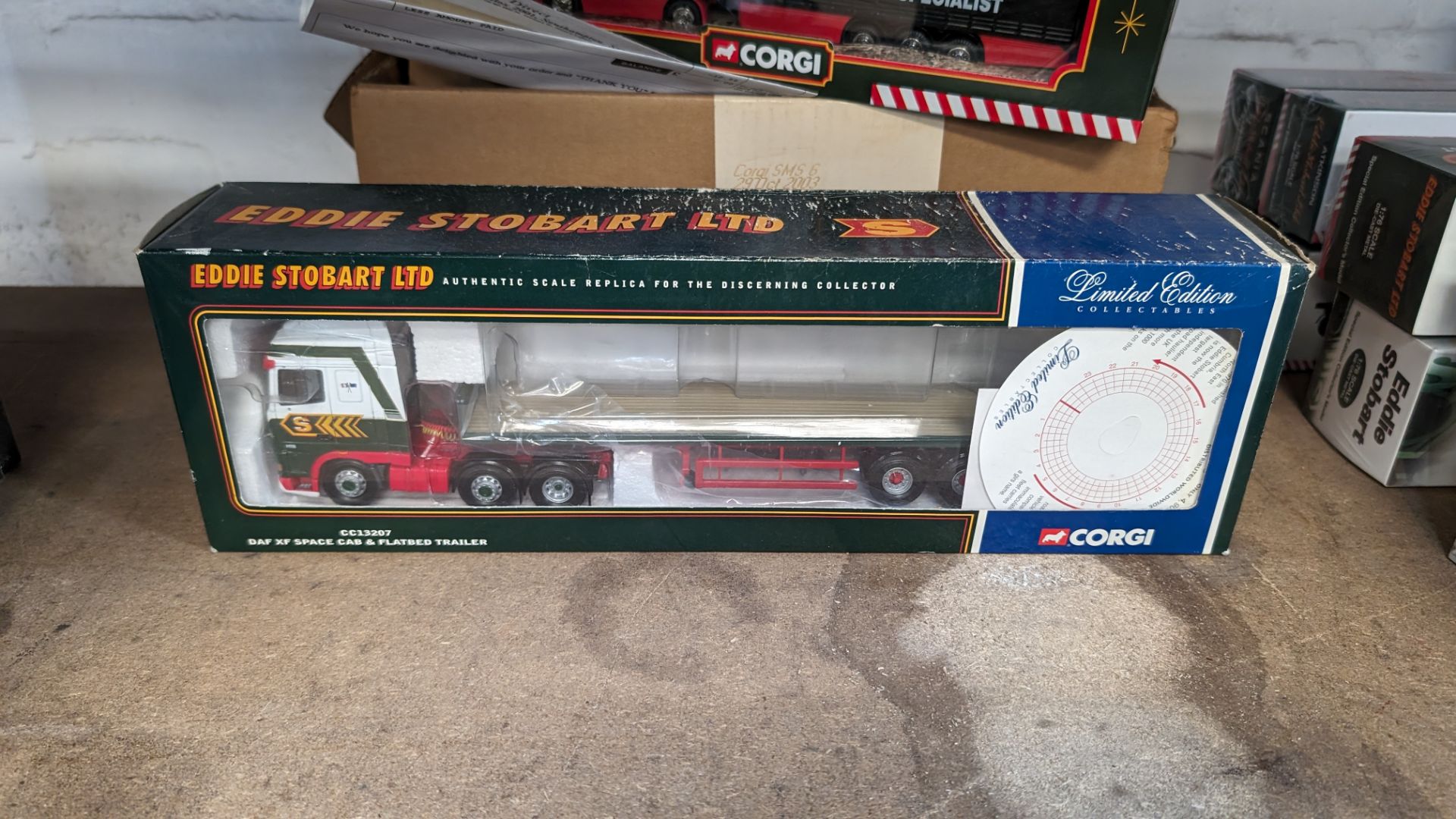 4 off assorted Eddie Stobart model trucks including limited edition - Image 5 of 12