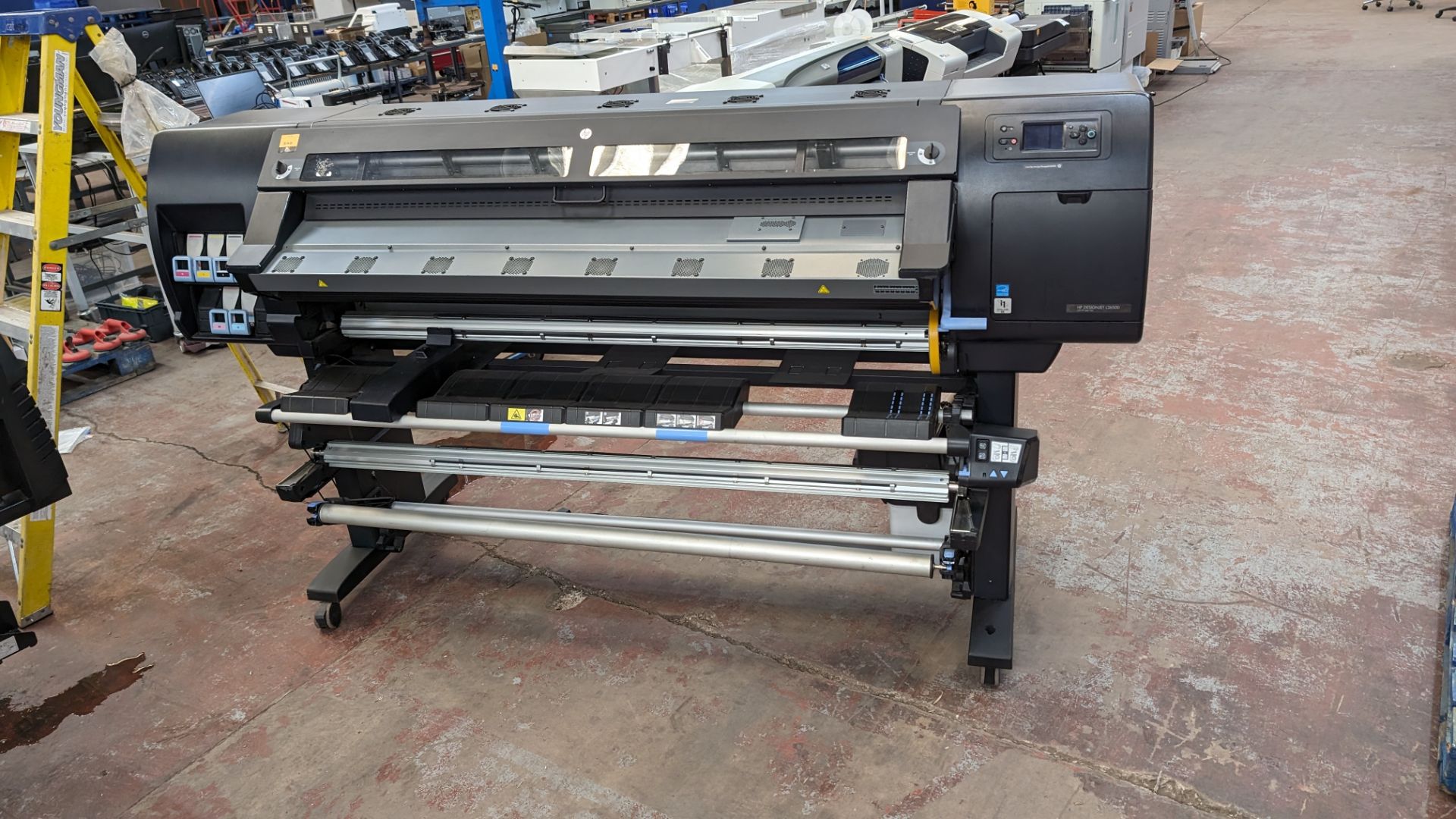 HP DesignJet L26500 wide format printer with latex inks and motorised roller, 61" capacity - Image 16 of 18