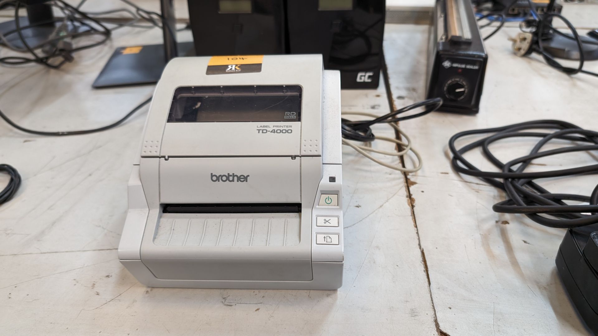 Brother label printer model TD-4000 - Image 3 of 8