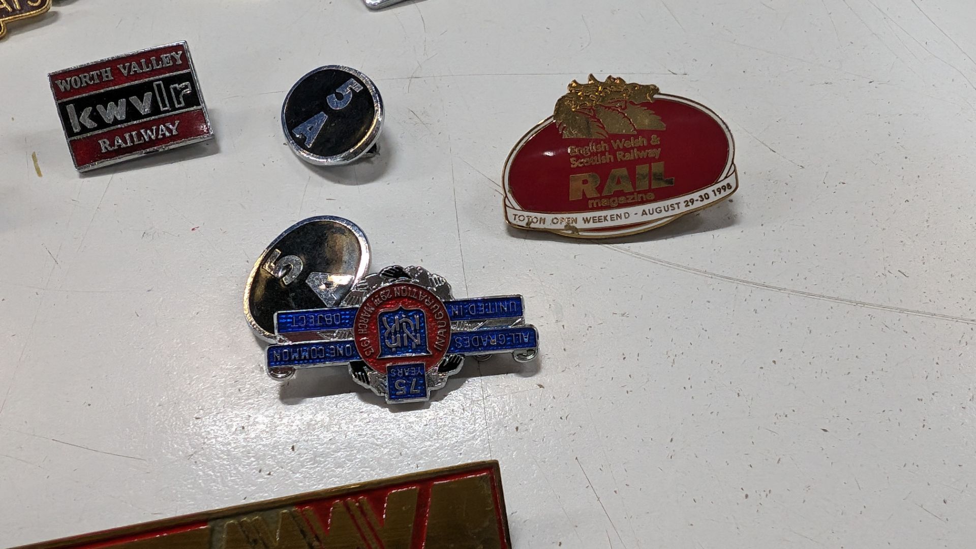Quantity of railway related badges - Image 4 of 8