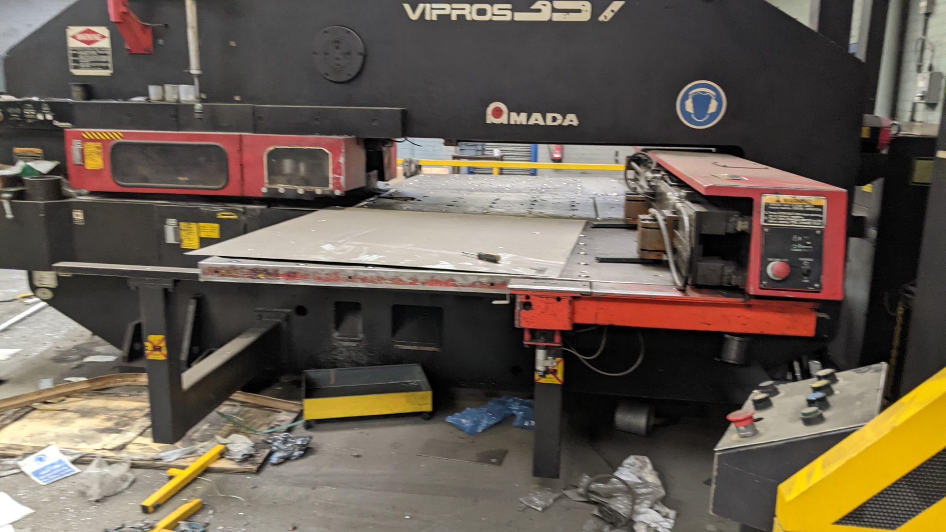 1995 Amada Vipros 357 NC turret punch press, 45 turret stations, 30 ton capacity, serial number 3571 - Image 51 of 51