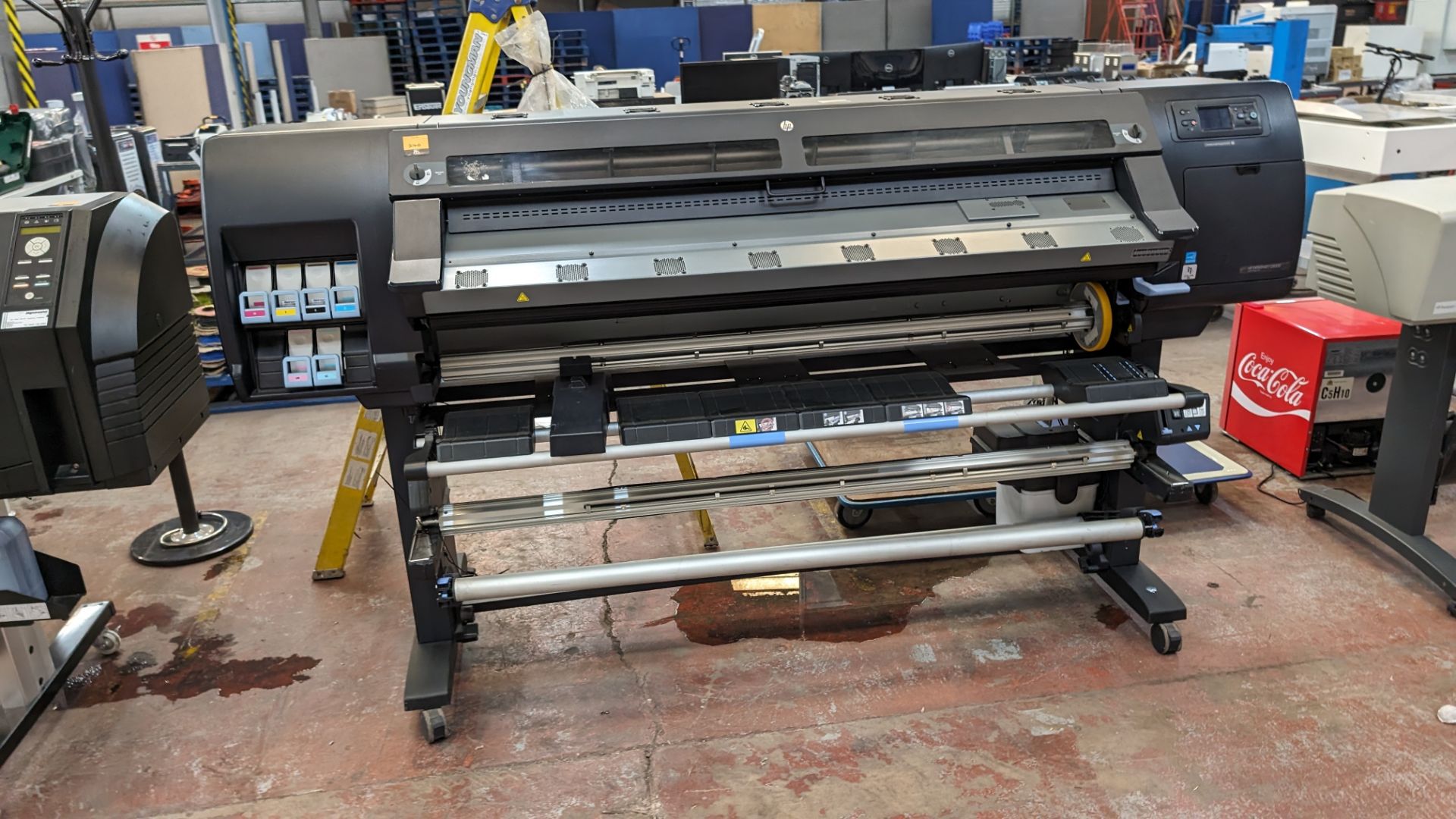 HP DesignJet L26500 wide format printer with latex inks and motorised roller, 61" capacity - Image 2 of 18