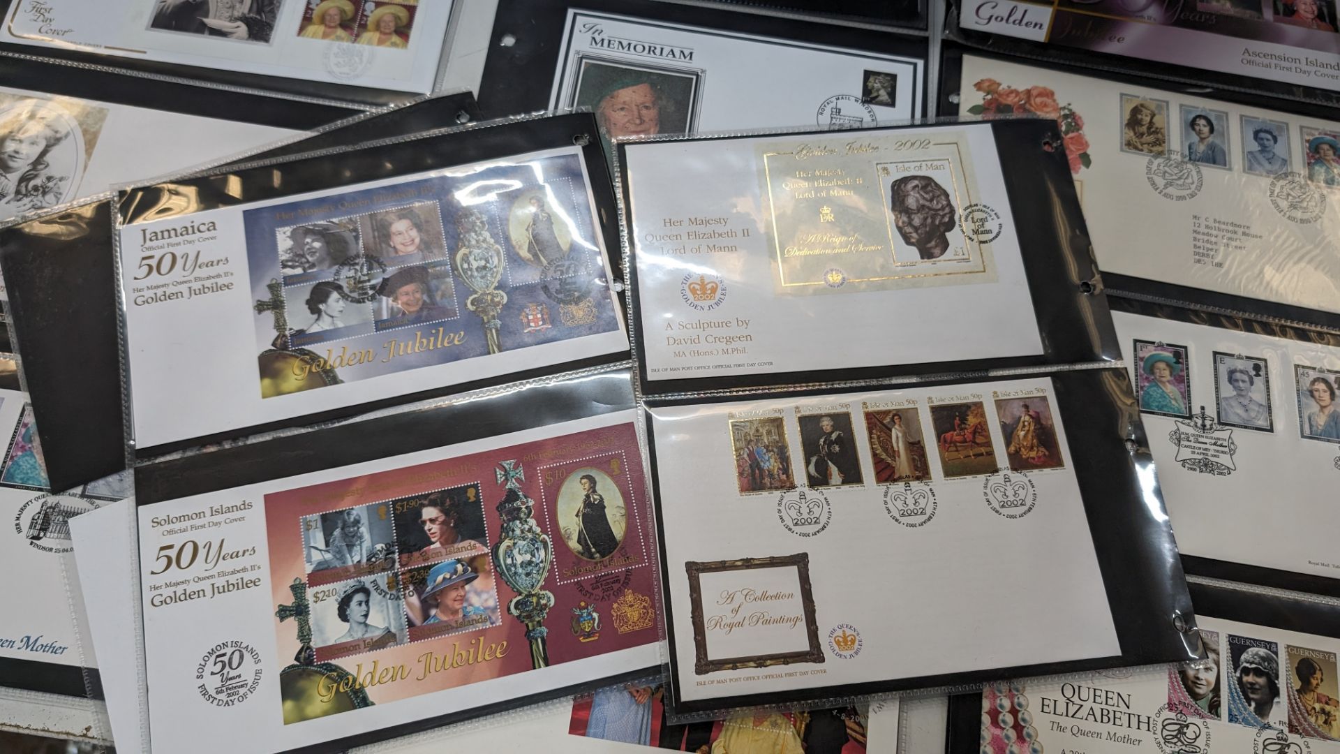 Stamp/first day cover album comprising approximately 73 assorted royal first day cover sets & simila - Image 24 of 43