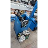 Hofmann Geodyna 1050 wheel balancer plus quantity of balancing consumables. NB incomplete