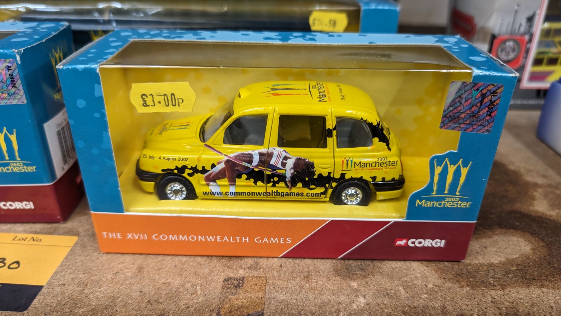 3 assorted Corgi 2002 Manchester Commonwealth Games assorted vehicles - Image 4 of 7